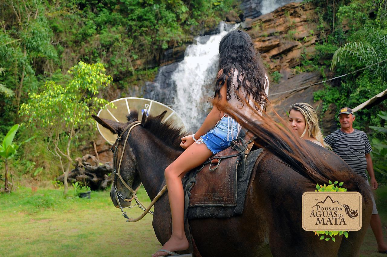 Pousada Aguas Da Mata Brejetuba Exterior foto